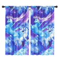 thumbnail image 1 of Blackout Kids Curtains,Blue Cartoon Winged Unicorn Moon Star Pattern Childrens Insulated Curtains Set Of 2,Bedroom Essentials,Toddler Room Decor 42"x84", 1 of 5