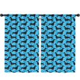 thumbnail image 1 of Blackout Kids Curtains,Blue Dachshunds Dog Childrens Insulated Curtains Set Of 2,Bedroom Essentials,Toddler Room Decor 52"x84"(132x213cm), 1 of 4