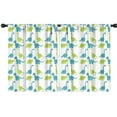 thumbnail image 1 of Blackout Kids Curtains,Blue Green Cartoon Dinosaurs Silhouettes Pattern Childrens Insulated Curtains Set Of 2,Bedroom Essentials,Toddler Room Decor 42"x54", 1 of 5