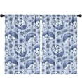 thumbnail image 1 of Blackout Kids Curtains,Blue Hedgehog Childrens Insulated Curtains Set Of 2,Bedroom Essentials,Toddler Room Decor 52"x84"(132x213cm), 1 of 4