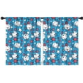 thumbnail image 1 of Blackout Kids Curtains,Blue Stars and Baseballs Pattern Childrens Insulated Curtains Set Of 2,Bedroom Essentials,Toddler Room Decor 42"x54", 1 of 5