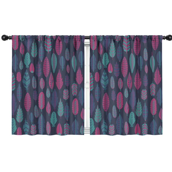Blackout Kids Curtains,Boho Bohemia Flower Childrens Insulated Curtains Set Of 2,Bedroom Essentials,Toddler Room Decor 42"x54"(106x137cm)