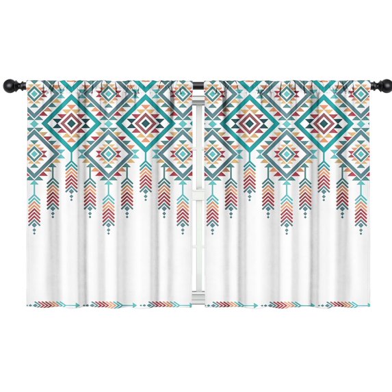 Blackout Kids Curtains,Boho Bohemia Flower Childrens Insulated Curtains Set Of 2,Bedroom Essentials,Toddler Room Decor 42"x54"(106x137cm)