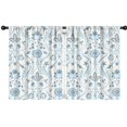 thumbnail image 1 of Blackout Kids Curtains,Boho Bohemia Flower Childrens Insulated Curtains Set Of 2,Bedroom Essentials,Toddler Room Decor 42"x54"(106x137cm), 1 of 4