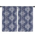 thumbnail image 1 of Blackout Kids Curtains,Boho Bohemia Flower Childrens Insulated Curtains Set Of 2,Bedroom Essentials,Toddler Room Decor 52"x84"(132x213cm), 1 of 4