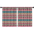 thumbnail image 1 of Blackout Kids Curtains,Boho Bohemia Geometric Line Art Childrens Insulated Curtains Set Of 2,Bedroom Essentials,Toddler Room Decor 42"x54"(106x137cm), 1 of 4