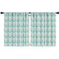 thumbnail image 1 of Blackout Kids Curtains,Boho Bohemia Geometric Line Art Childrens Insulated Curtains Set Of 2,Bedroom Essentials,Toddler Room Decor 42"x54"(106x137cm), 1 of 4