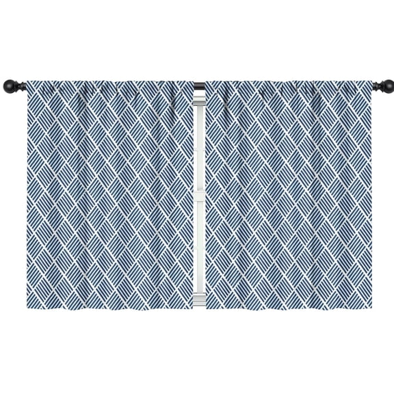 Blackout Kids Curtains,Boho Bohemia Geometric Line Art Childrens Insulated Curtains Set Of 2,Bedroom Essentials,Toddler Room Decor 42"x54"(106x137cm)