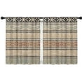 thumbnail image 1 of Blackout Kids Curtains,Boho Bohemia Geometric Line Art Childrens Insulated Curtains Set Of 2,Bedroom Essentials,Toddler Room Decor 42"x54"(106x137cm), 1 of 4