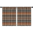 thumbnail image 1 of Blackout Kids Curtains,Boho Bohemia Geometric Line Art Childrens Insulated Curtains Set Of 2,Bedroom Essentials,Toddler Room Decor 42"x54"(106x137cm), 1 of 4