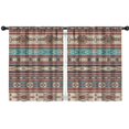 thumbnail image 1 of Blackout Kids Curtains,Boho Bohemia Geometric Line Art Childrens Insulated Curtains Set Of 2,Bedroom Essentials,Toddler Room Decor 42"x54"(106x137cm), 1 of 4