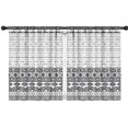 thumbnail image 1 of Blackout Kids Curtains,Boho Bohemia Geometric Line Art Childrens Insulated Curtains Set Of 2,Bedroom Essentials,Toddler Room Decor 42"x54"(106x137cm), 1 of 2
