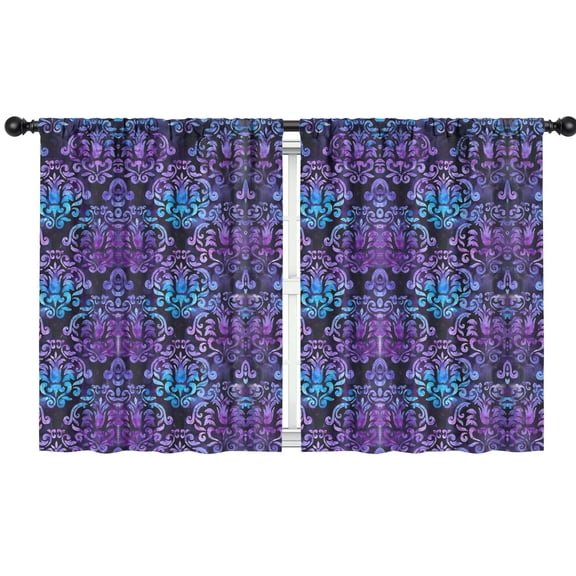 Blackout Kids Curtains,Boho Bohemia Geometric Line Art Childrens Insulated Curtains Set Of 2,Bedroom Essentials,Toddler Room Decor 42"x54"(106x137cm)