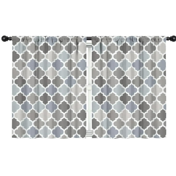 Blackout Kids Curtains,Boho Bohemia Geometric Line Art Childrens Insulated Curtains Set Of 2,Bedroom Essentials,Toddler Room Decor 42"x54"(106x137cm)