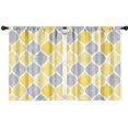 thumbnail image 1 of Blackout Kids Curtains,Boho Bohemia Geometric Line Art Childrens Insulated Curtains Set Of 2,Bedroom Essentials,Toddler Room Decor 42"x54"(106x137cm), 1 of 4