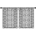 thumbnail image 1 of Blackout Kids Curtains,Boho Bohemia Geometric Line Art Childrens Insulated Curtains Set Of 2,Bedroom Essentials,Toddler Room Decor 42"x54"(106x137cm), 1 of 4