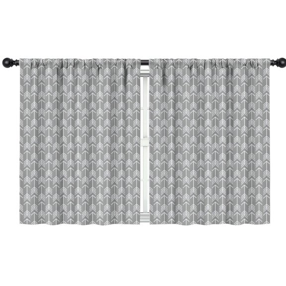 Blackout Kids Curtains,Boho Bohemia Geometric Line Art Childrens Insulated Curtains Set Of 2,Bedroom Essentials,Toddler Room Decor 42"x54"(106x137cm)