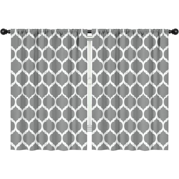 Blackout Kids Curtains,Boho Bohemia Geometric Line Art Childrens Insulated Curtains Set Of 2,Bedroom Essentials,Toddler Room Decor 42"x63"(106x160cm)