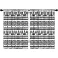 thumbnail image 1 of Blackout Kids Curtains,Boho Bohemia Geometric Line Art Childrens Insulated Curtains Set Of 2,Bedroom Essentials,Toddler Room Decor 42"x63"(106x160cm), 1 of 4