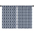 thumbnail image 1 of Blackout Kids Curtains,Boho Bohemia Geometric Line Art Childrens Insulated Curtains Set Of 2,Bedroom Essentials,Toddler Room Decor 42"x63"(106x160cm), 1 of 4