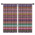 thumbnail image 1 of Blackout Kids Curtains,Boho Bohemia Geometric Line Art Childrens Insulated Curtains Set Of 2,Bedroom Essentials,Toddler Room Decor 42"x84"(106x213cm), 1 of 4