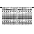 thumbnail image 1 of Blackout Kids Curtains,Boho Bohemia Geometric Line Art Childrens Insulated Curtains Set Of 2,Bedroom Essentials,Toddler Room Decor 52"x63"(132x160cm), 1 of 4