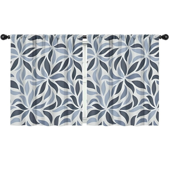 Blackout Kids Curtains,Boho Bohemia Pioneer Flower Art Childrens Insulated Curtains Set Of 2,Bedroom Essentials,Toddler Room Decor 52"x63"(132x160cm)