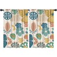 thumbnail image 1 of Blackout Kids Curtains,Boho Bohemia Pioneer Flower Childrens Insulated Curtains Set Of 2,Bedroom Essentials,Toddler Room Decor 42"x63"(106x160cm), 1 of 4