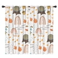 thumbnail image 1 of Blackout Kids Curtains,Boho Bohemia Rainbow Childrens Insulated Curtains Set Of 2,Bedroom Essentials,Toddler Room Decor 42"x84"(106x213cm), 1 of 4