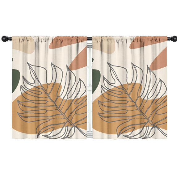 Blackout Kids Curtains,Boho Bohemian Art Childrens Insulated Curtains Set Of 2,Bedroom Essentials,Toddler Room Decor 42"x54"(106x137cm)