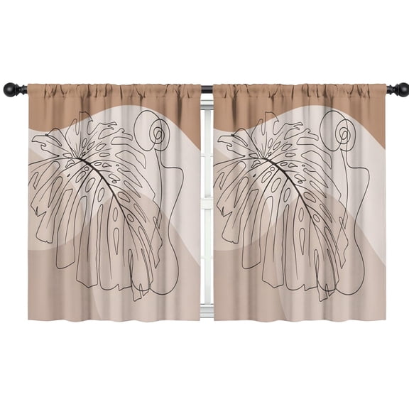 Blackout Kids Curtains,Boho Bohemian Art Childrens Insulated Curtains Set Of 2,Bedroom Essentials,Toddler Room Decor 42"x54"(106x137cm)