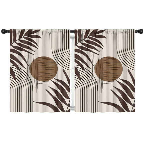 Blackout Kids Curtains,Boho Bohemian Art Childrens Insulated Curtains Set Of 2,Bedroom Essentials,Toddler Room Decor 42"x54"(106x137cm)