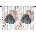 thumbnail image 1 of Blackout Kids Curtains,Boho Bohemian Art Childrens Insulated Curtains Set Of 2,Bedroom Essentials,Toddler Room Decor 42"x63"(106x160cm), 1 of 4