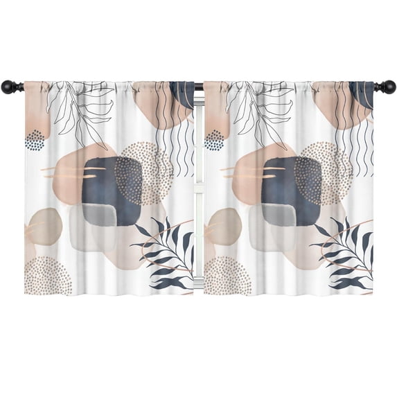 Blackout Kids Curtains,Boho Bohemian Art Childrens Insulated Curtains Set Of 2,Bedroom Essentials,Toddler Room Decor 52"x63"(132x160cm)