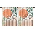 thumbnail image 1 of Blackout Kids Curtains,Boho Bohemian Art Childrens Insulated Curtains Set Of 2,Bedroom Essentials,Toddler Room Decor 52"x63"(132x160cm), 1 of 4