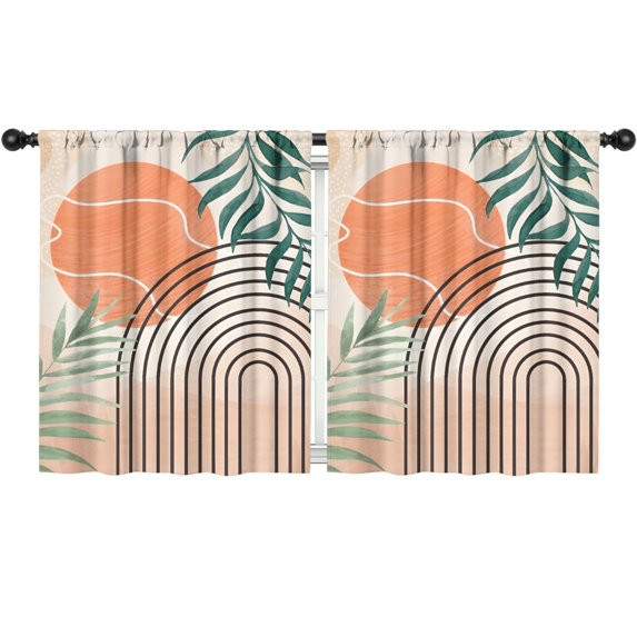 Blackout Kids Curtains,Boho Bohemian Art Childrens Insulated Curtains Set Of 2,Bedroom Essentials,Toddler Room Decor 52"x63"(132x160cm)