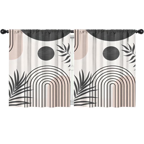 Blackout Kids Curtains,Boho Bohemian Art Childrens Insulated Curtains Set Of 2,Bedroom Essentials,Toddler Room Decor 52"x63"(132x160cm)
