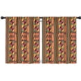 thumbnail image 1 of Blackout Kids Curtains,Boho Colorful Geometric Ethnic Pattern Childrens Insulated Curtains Set Of 2,Bedroom Essentials,Toddler Room Decor 42x54in(106x137cm), 1 of 5