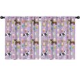 thumbnail image 1 of Blackout Kids Curtains,Boxer Dog Pitbull Terriers Dog and Drinks Childrens Insulated Curtains Set Of 2,Bedroom Essentials,Toddler Room Decor 52"x63"(132x160cm), 1 of 4