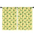 thumbnail image 1 of Blackout Kids Curtains,BrightGreen Cartoon Dinosaurs Silhouettes Pattern Childrens Insulated Curtains Set Of 2,Bedroom Essentials,Toddler Room Decor 42"x63", 1 of 5