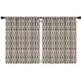 thumbnail image 1 of Blackout Kids Curtains,Brown Bigfoot and Pine Tree Pattern Childrens Insulated Curtains Set Of 2,Bedroom Essentials,Toddler Room Decor 42x54in(106x137cm), 1 of 5