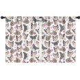 thumbnail image 1 of Blackout Kids Curtains,Bulldog Dog and Love Heart Childrens Insulated Curtains Set Of 2,Bedroom Essentials,Toddler Room Decor 42"x54"(106x137cm), 1 of 4