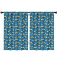 thumbnail image 1 of Blackout Kids Curtains,Cartoon Construction Vehicles Cones Childrens Insulated Curtains Set Of 2,Bedroom Essentials,Toddler Room Decor 42"x63", 1 of 5
