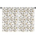 thumbnail image 1 of Blackout Kids Curtains,Cartoon Construction Vehicles Cranes White Pattern Childrens Insulated Curtains Set Of 2,Bedroom Essentials,Toddler Room Decor 42"x63", 1 of 5