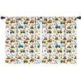 thumbnail image 1 of Blackout Kids Curtains,Cartoon Construction Vehicles Safety Signs Childrens Insulated Curtains Set Of 2,Bedroom Essentials,Toddler Room Decor 42"x54", 1 of 5