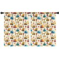 thumbnail image 1 of Blackout Kids Curtains,Cartoon Construction Vehicles Stop Signs Childrens Insulated Curtains Set Of 2,Bedroom Essentials,Toddler Room Decor 42"x54", 1 of 5