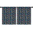 thumbnail image 1 of Blackout Kids Curtains,Cartoon Construction Vehicles Traffic Signs Childrens Insulated Curtains Set Of 2,Bedroom Essentials,Toddler Room Decor 52"x63", 1 of 5