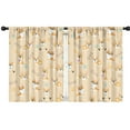 thumbnail image 1 of Blackout Kids Curtains,Cartoon Corgi Childrens Insulated Curtains Set Of 2,Bedroom Essentials,Toddler Room Decor 42"x54"(106x137cm), 1 of 4