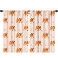 thumbnail image 1 of Blackout Kids Curtains,Cartoon Pug Dog Childrens Insulated Curtains Set Of 2,Bedroom Essentials,Toddler Room Decor 52"x84"(132x213cm), 1 of 4