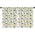 thumbnail image 1 of Blackout Kids Curtains,Cartoon Tractors Hats White Pattern Childrens Insulated Curtains Set Of 2,Bedroom Essentials,Toddler Room Decor 42"x54", 1 of 5